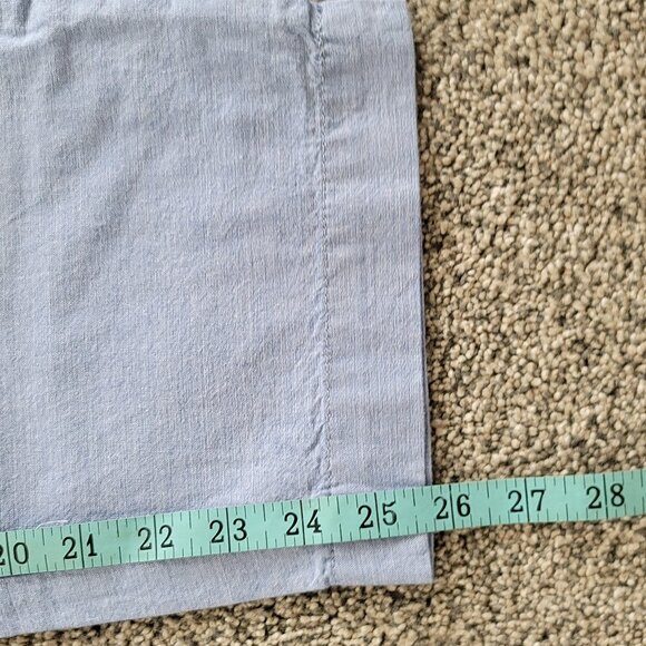 ***Talbots Perfect Crop Pants Light Blue Size 16 - New with Tag!*** - Picture 9 of 9
